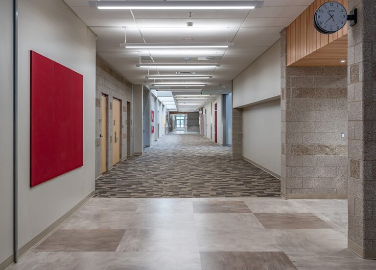 Brush Elementary hallway